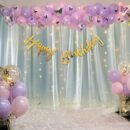 Party Propz Butterfly Theme Birthday Decorations - 80 Pcs