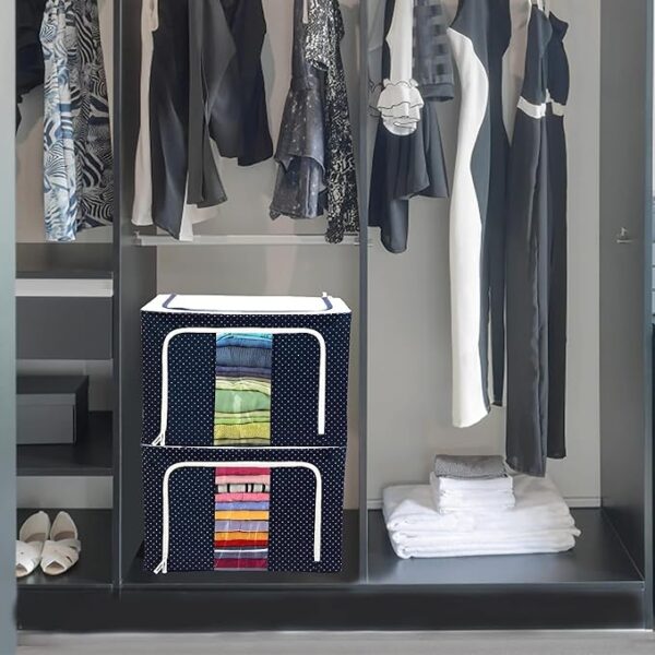 StarCart Oxford Fabric Storage Box For Clothes Cloth Storage Box Wardrobe Organizers - Image 2